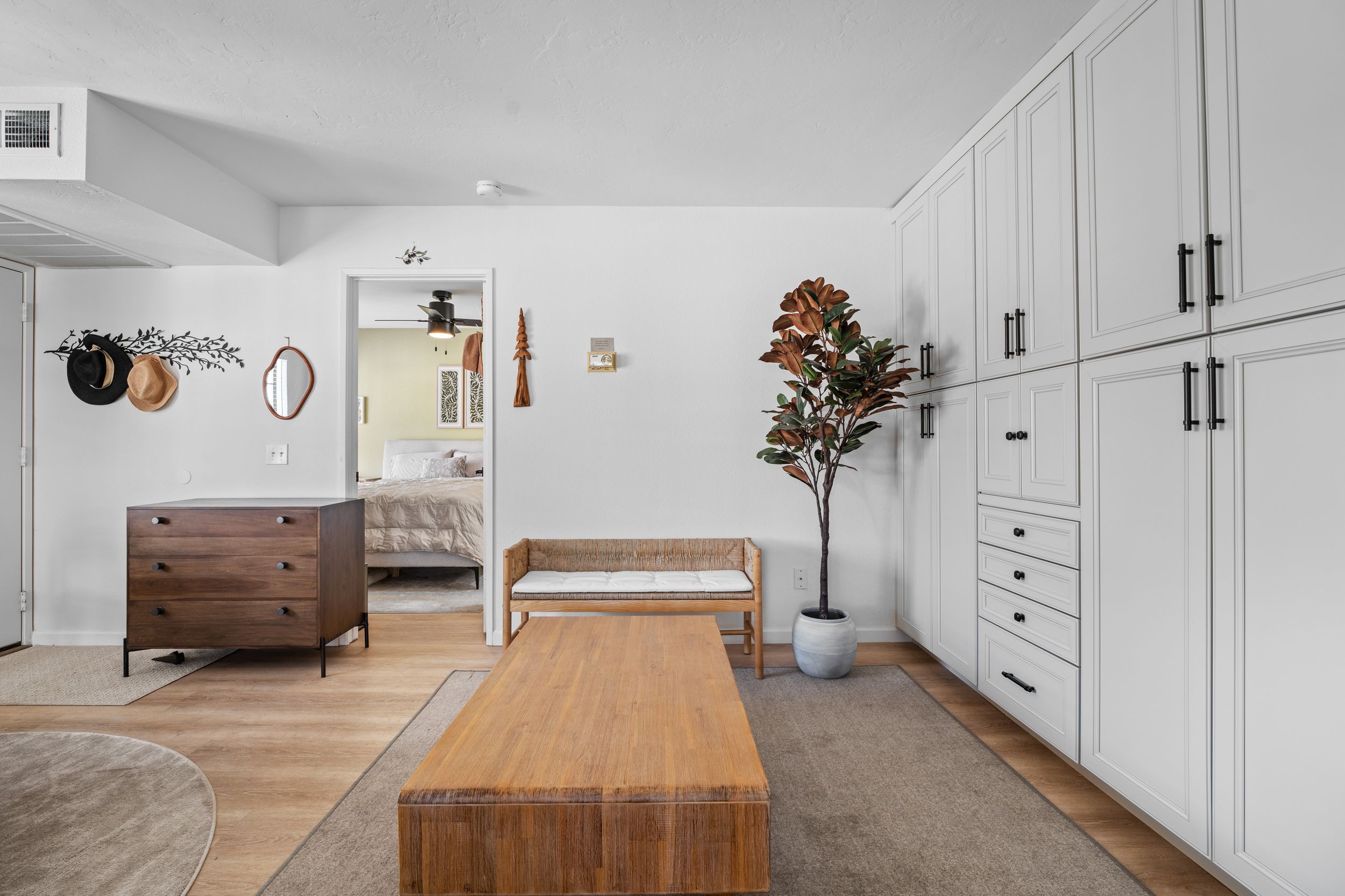 Luxury lounge interior real estate photography in San Diego with modern design