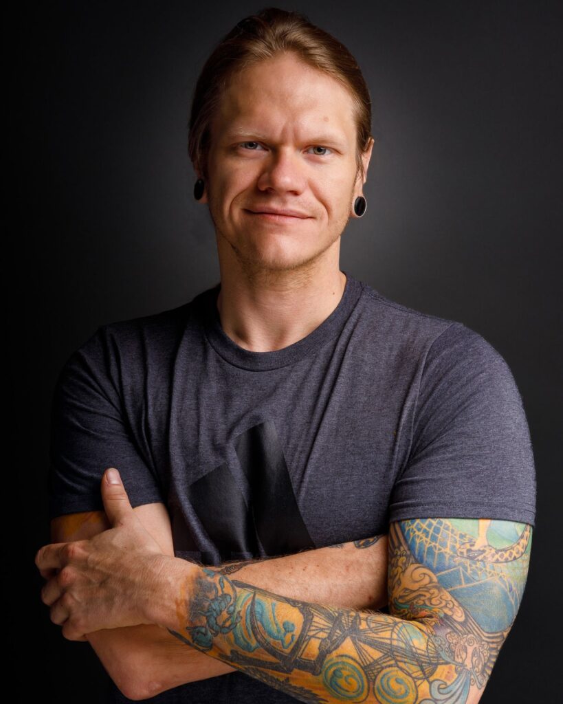 Justin Erickson real estate photographer headshot in San Diego