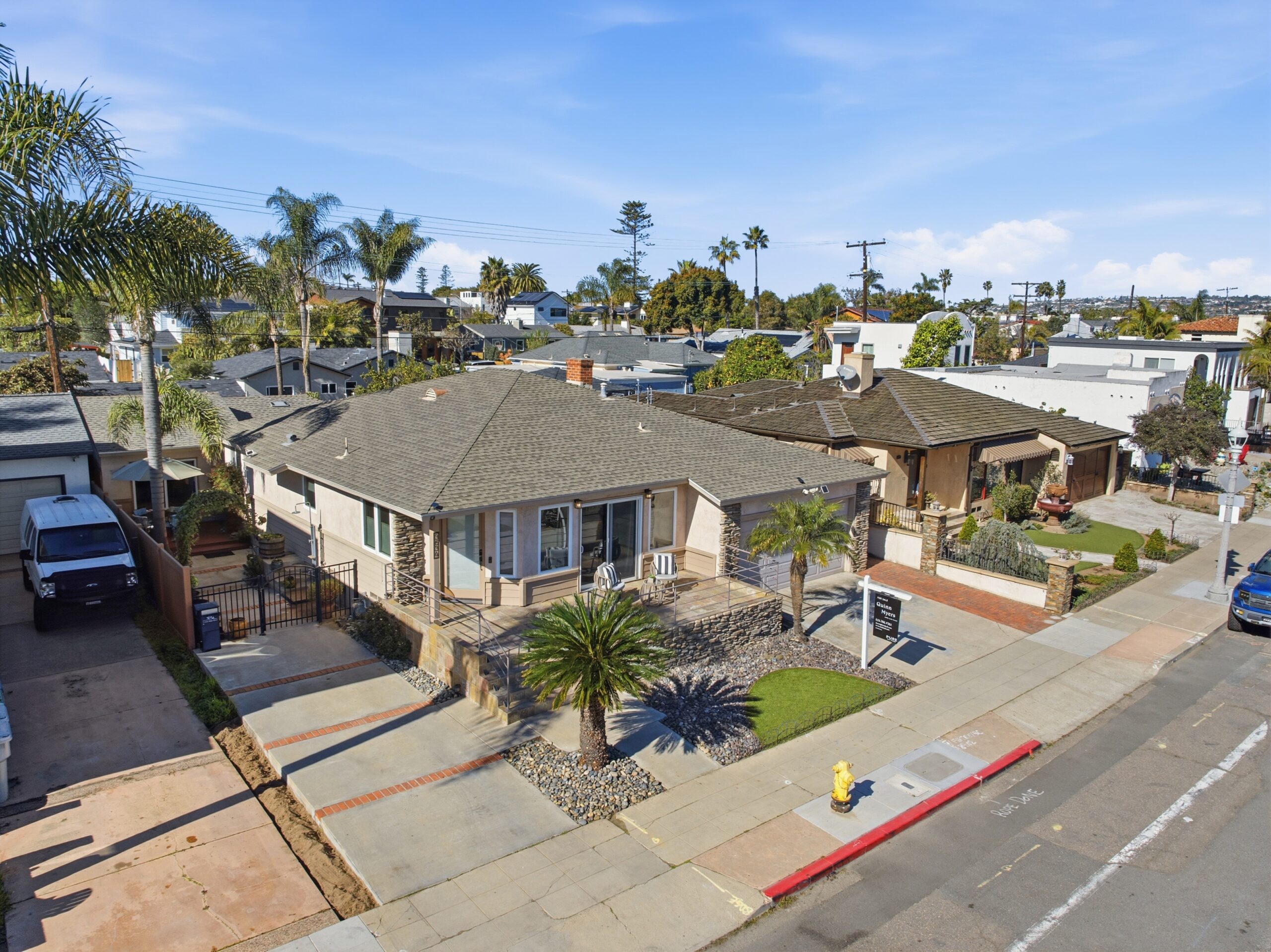 Real estate listing exterior San Diego